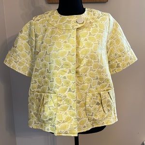 Vera Wang Lavender Label Printed Evening Jacket